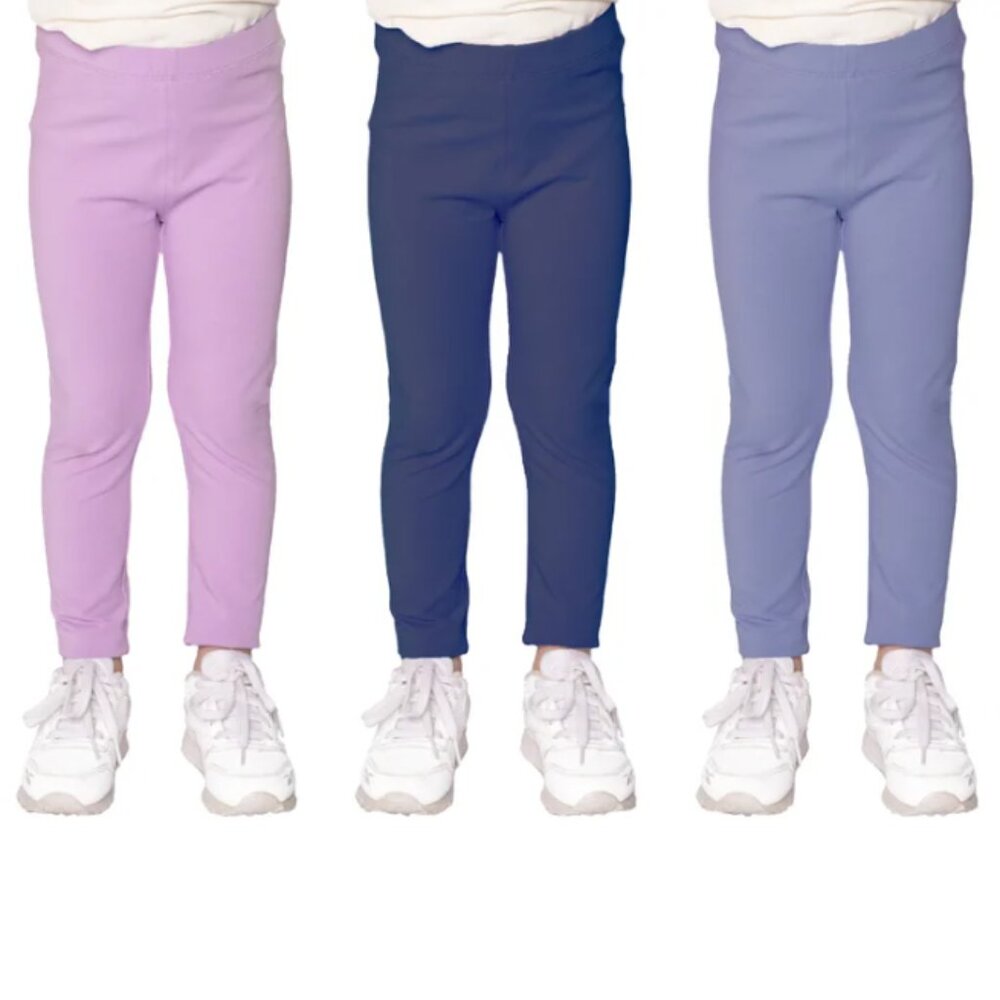 NWT Pekkle Kids' 3-pack Leggings Size 4T